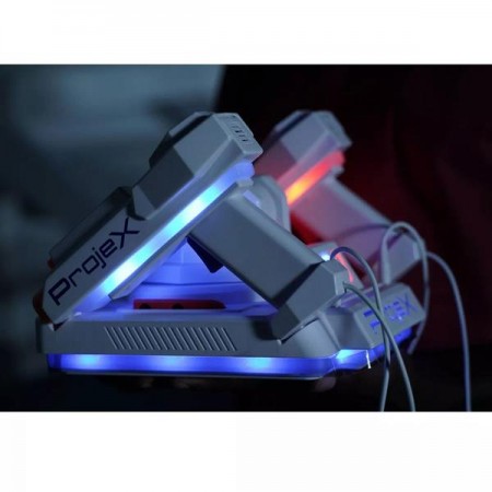 Набор лазерных бластеров Laser X Проектор Animated 2 бластера, 3 слайда-мишени