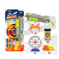 Набор с мишенью BabyToys A99-32 ружье 44см с шарами-присосками Набор с мишенью BabyToys A99-32 ружье 44см с шарами-присосками