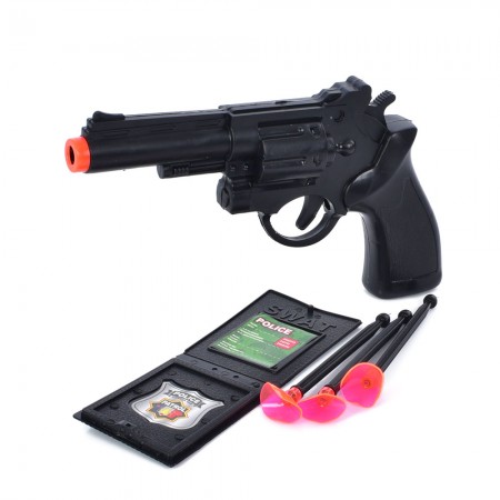 Іграшковий пістолет BabyToys 1022-277-78 з кулями-присосками, 22 см