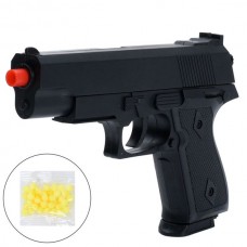 Детский пистолет BabyToys 239 с пластиковыми шарами 17см