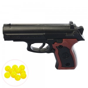 Детский игрушечный пистолет 362 на пульках, 13 см