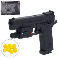 Игрушечный пистолет BabyToys 716D с лазером и пластиковыми шарами