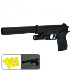 Игрушечный пистолет BabyToys K2119-B+ со светом и шарами