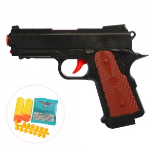 Детский игрушечный пистолет M218 19см, вод. пули, пули-присоски, пулькике