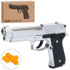 Дитячий іграшковий пістолет M92A 21,5см, пластикові кулі, 25,5-17-4см