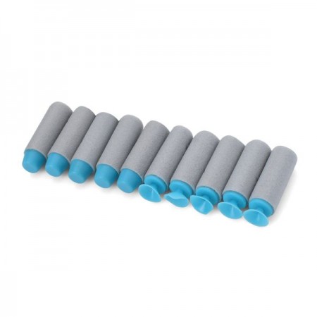 Пистолет N888-26S 2в1, 21см, водяные шары, мягкие шары 10шт (5шт-присоски), 2 цвета, в кор-ке, 22-14-4см