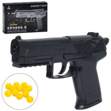 Детский пистолет SP3855-S с пластиковыми пулями 20см Детский пистолет SP3855-S с пластиковыми пулями 20см
