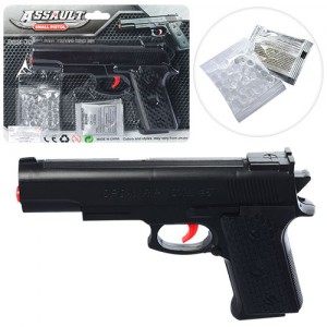Детский игрушечный пистолет T1-5 18 см, водяные пули