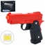 Пистолет V314-Red 19см, пластиковые шары, красный, в кор-ке, 23-17-4см