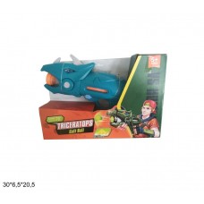 Помпова зброя динозавр BabyToys 6005A з кулями Помпова зброя динозавр BabyToys 6005A з кулями