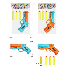 Пистолет игрушечный BabyToys 181-1 с мягкими патронами Пистолет игрушечный BabyToys 181-1 с мягкими патронами