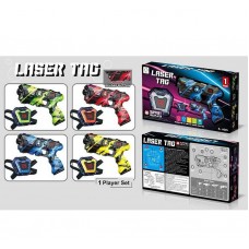 Детский игрушечный пистолет BabyToys 2140 A, 4 цвета, микс видов