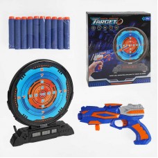 Игрушечный пистолет BabyToys со светом и звуком, 10 патронов