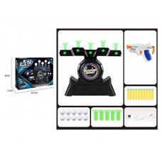Игрушечный пистолет BabyToys 8819 с мишенью и мягкими патронами