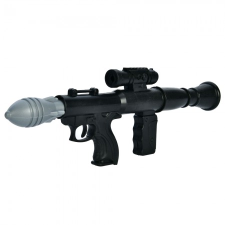 Іграшкова гармата BabyToys 223-2-4, 28 см, 3 снаряди в комплекті Іграшкова гармата BabyToys 223-2-4, 28 см, 3 снаряди в комплекті