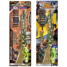 Дитяча рушниця BabyToys 001-B11-12 з м'якими кулями-присосками