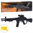 Дитяча іграшкова рушниця 1338B 78см, пластикові кулі, лазер, на бат(табл), 83-24,5-6см