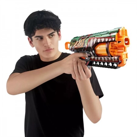 Скорострельный бластер X-Shot Skins Griefer Beast Out 12 мягких патронов 36561A Скорострельный бластер X-Shot Skins Griefer Beast Out 12 мягких патронов 36561A