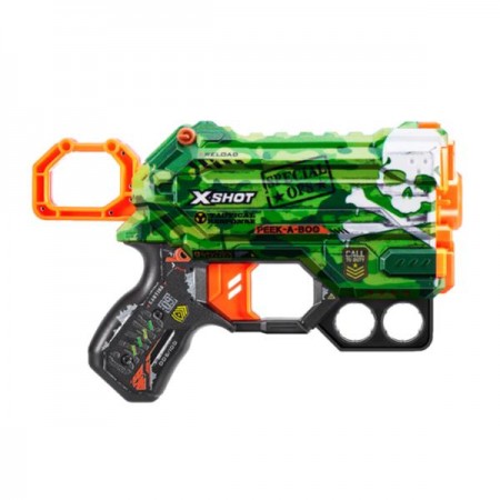 Швидкострільний бластер X-Shot Skins Menace Camo 8 патронів 36515A