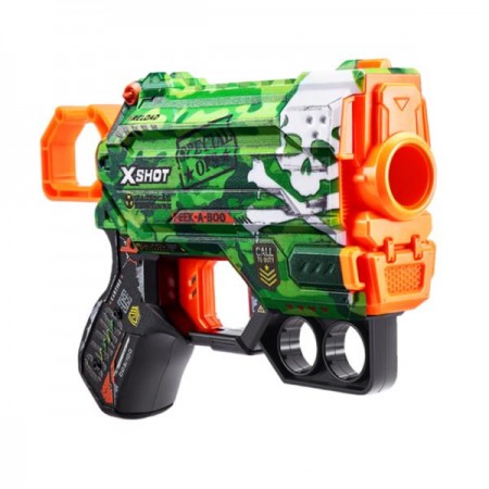 Швидкострільний бластер X-Shot Skins Menace Camo 8 патронів 36515A