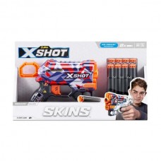 Скорострельный бластер X-Shot Skins Menace Malice 8 патронов 36515M 