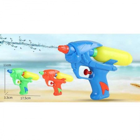 Водный пистолет BabyToys 002 три цвета микс