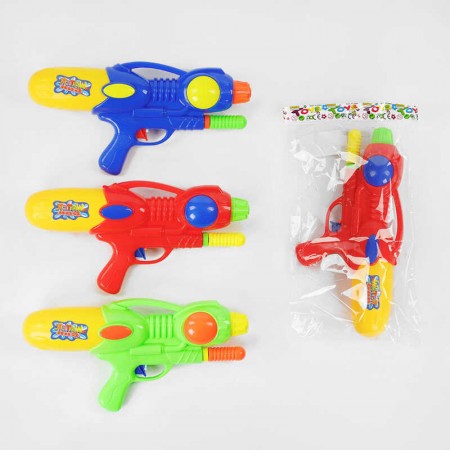 Водный пистолет BabyToys 529 с накачкой 35см 3 цвета