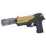 Водяний пістолет BabyToys 7208B акумуляторний із світлом Водяний пістолет BabyToys 7208B акумуляторний із світлом