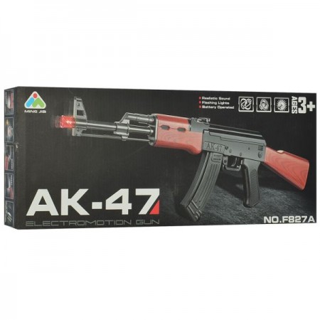 Автомат F827A 62см, звук, свет, вибро, на бат-ке, в кор-ке