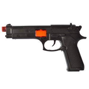 Детский игрушечный пистолет A13-2 23 см, звук трещотка
