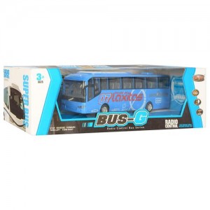 Автобус 666-698A на радіоуправлінні, акумулятор, гумові колеса