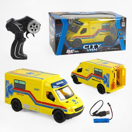 Машина скорая помощь BabyToys 666-770 радиоуправление свет