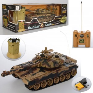 Набір ігровий танковий бій 99861-62 радіоуправлінні, акумулятор, стріляє, мішень
