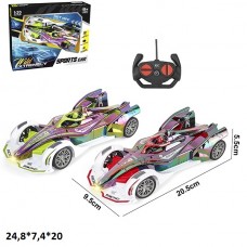 Радиоуправляемая машина BabyToys Формула 23968-6 со светом и дрифтом Радиоуправляемая машина BabyToys Формула 23968-6 со светом и дрифтом