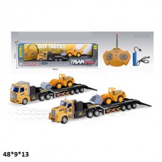 Р.К.Трейлер SH091-692B автовоз з будтехнікою акум.USB.світ.2в.кор.48*9*13 