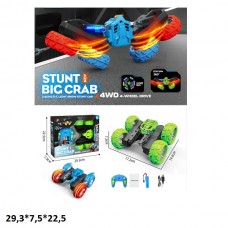 Машинка перевертыш BabyToys JD155-11A с аккумулятором и светом