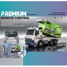 Спецтехніка на радіокеруванні OKL 001-3 “Сміттєвоз”, акумулятор 3.7V, пульт, підсвічування, рухливі елементи, в коробці Спецтехніка на радіокеруванні OKL 001-3 “Сміттєвоз”, акумулятор 3.7V, пульт, підсвічування, рухливі елементи, в коробці