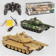 Танк на радиоуправлении BabyToys 9902 со светом и звуком Танк на радиоуправлении BabyToys 9902 со светом и звуком