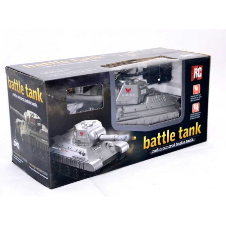 Радіокерований танк BabyToys 3886 зі звуком і кульками Радіокерований танк BabyToys 3886 зі звуком і кульками