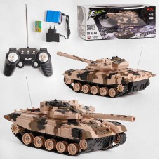 Радиоуправляемый танк BabyToys HB-TK 06 со светом и звуком