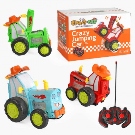 Радиоуправляемый трактор BabyToys 2101 A со звуком и светом