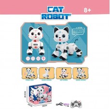 Интерактивный котик на радиоуправлении BabyToys 688 A7 со светом и танцами