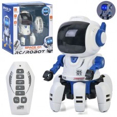 Робот на радиоуправлении BabyToys J1066A 18см со светом и музыкой Робот на радиоуправлении BabyToys J1066A 18см со светом и музыкой