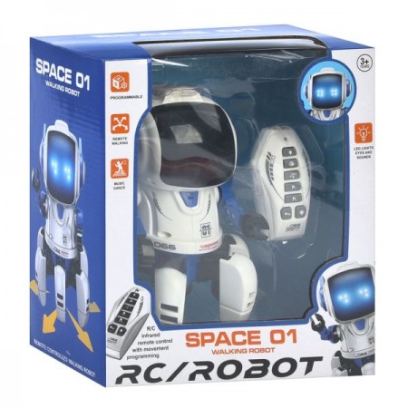 Робот на радиоуправлении BabyToys J1066A 18см со светом и музыкой Робот на радиоуправлении BabyToys J1066A 18см со светом и музыкой