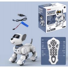 Собачка на радіокеруванні BG 1533 Штрих-80361 "Smart stunt dog", світло, звук, сенсорне управління, в коробці Собачка на радіокеруванні BG 1533 Штрих-80361 "Smart stunt dog", світло, звук, сенсорне управління, в коробці
