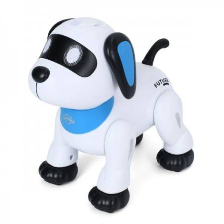 Собака RC 0009 RU Шпионский пес, Сметанный сырник, д/к (ИК), 18см, музыка-звук (УКР песни, фразы), акум, свет, трюки, танцует, реагирует на хлопок, программируется, USBзарядное, в кор-ке, 22-20,5-14см Собака RC 0009 RU Шпионский пес, Сметанный сырник, д/к (ИК), 18см, музыка-звук (УКР песни, фразы), акум, свет, трюки, танцует, реагирует на хлопок, программируется, USBзарядное, в кор-ке, 22-20,5-14см