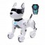 Собака RC 0003 на радіокеруванні, 29 см, музика, звук, світло, реагує на голос, їздить, танцює, програмування