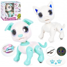 Интерактивная игрушка собака на радиоуправлении BabyToys 8313A со звуком и светом Интерактивная игрушка собака на радиоуправлении BabyToys 8313A со звуком и светом