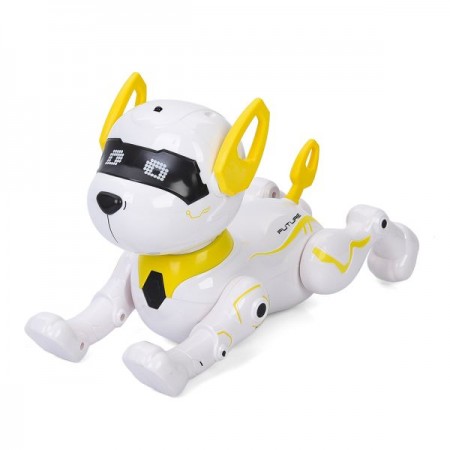Робот-собака BabyToys 9901 со светом и музыкой, 22см Робот-собака BabyToys 9901 со светом и музыкой, 22см