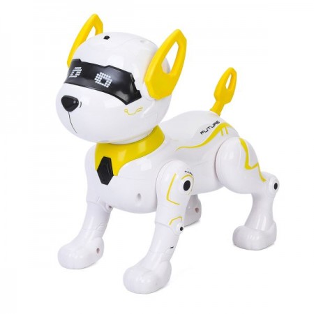 Робот-собака BabyToys 9901 со светом и музыкой, 22см Робот-собака BabyToys 9901 со светом и музыкой, 22см
